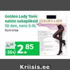 Allahindlus - Golden Lady Tonic 
naiste sukapüksid 