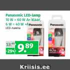 Allahindlus - Panasonic LED-lamp