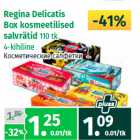 Allahindlus - Regina Delicatis 
Box kosmeetilised 
salvrätid 
110 tk