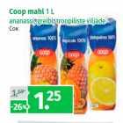 Allahindlus - Coop mahl 
1 L