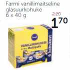 Allahindlus - Farmi vanillimaitseline 
glasuurkohuke 
6 x 40 g
