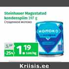 Allahindlus - Steinhauer Magustatud 
kondenspiim 
397 g