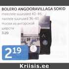 BOLERO ANGOORAVILLAGA SOKID