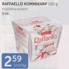 RAFFAELLO KOMMIKARP 150 G