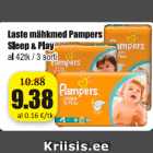 Mähkmed - Laste mähkmed Pampers Sleep & Play