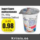 Jogurt Saare maitsestamata