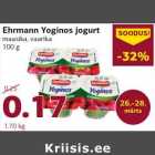 Allahindlus - Ehrmann Yoginos jogurt
maasika, vaarika
100 g