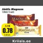 Allahindlus - Jäätis Magnum
120ml / 3 sorti