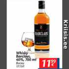 Allahindlus - Whisky Barclays