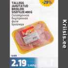 TALLEGG JAHUTATUD BROILERI SISEFILEE 400 G