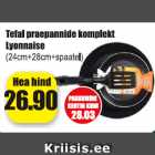 Tefal praepannide komplekt Lyonnaise