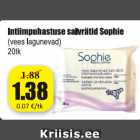 Allahindlus - Intiimpuhastuse salvrätid Sophie