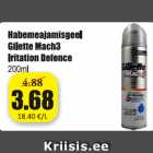 Habemeajamisgeel Gillette Mach3 Irritation Defence 200 ml