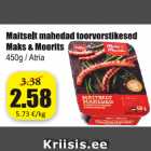 Maitselt mahedad toorvorstikesed Maks & Moorits