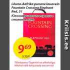 Allahindlus - Lõuna-Aafrika punane lauavein Fountain Crossing Elephant Red, 3 l