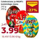 Allahindlus - Celebrations ja M&M’s
kommidega muna