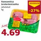 Allahindlus - Rannamõisa
broilerikintsuliha