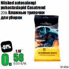 Allahindlus - Niisked autosalongi
puhastuslapid Casatrend
20tk 