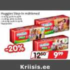 Allahindlus - Huggies Step-In mähkmed
• 7-15 kg, 42 tk /0.24/tk
• 11-18 kg, 38 tk /0.26/tk
• 16-23 kg, 34 tk /0.29/tk