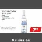 Allahindlus - Viin Talka Vodka,
40 %, 50 cl