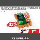 Rakvere Grillvorst murulaugu ja tomatiga, 400 g