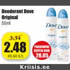 Allahindlus - Deodorant Dove Original