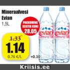 Allahindlus - Mineraalvesi Evian