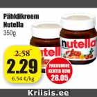 Allahindlus - Pähklikreem Nutella