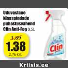 Allahindlus - Uduvastane klaaspindade puhastusvahend Clin Anti-Fog 0,5 L