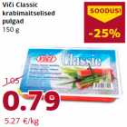 Allahindlus - Viči Classic
krabimaitselised
pulgad
150 g