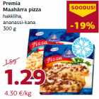 Allahindlus - Premia
Maahärra pizza