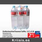 Allahindlus - Karboniseeritud lauavesi Suliko, 1,5 l x 6 tk