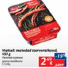 Allahindlus - Maitselt mahedad toorvorstikesed, 450 g