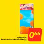 Allahindlus - Apelsini mahl
konsentreeritud mahlast Fruitland, 1 l