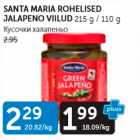 Allahindlus - SANTA MARIA ROHELISED JALAPENO VIILUD 215 G / 110 G