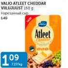 Allahindlus - VALIO ATLEET CHEDDAR VIILUJUUST 150 G