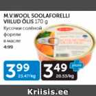 Allahindlus - M.V.WOOL SOOLAFORELLI VIILUD ÕLIS 170 G