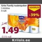 Allahindlus - Grite Family tualettpaber