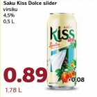 Allahindlus - Saku Kiss Dolce siider