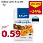 Allahindlus - Kalew Eesti nisujahu
1 kg