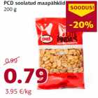 Allahindlus - PCD soolatud maapähklid
200 g