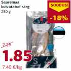 Allahindlus - Saaremaa
kuivatatud särg
250 g