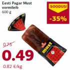 Allahindlus - Eesti Pagar Must
vormileib
600 g