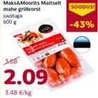 Allahindlus - Maks&Moorits Maitselt
mahe grillvorst