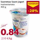 Allahindlus - Saaremaa Saare jogurt