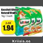 Kassitoit Kitekat Natural Vitality