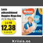 Mähkmed - Laste püksmähkmed Huggies Mega Boy