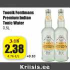 Toonik Fentimans Premium Indian Tonic Water 0,5 l