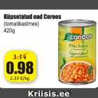 Küpsetatud oad Coroos