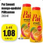 Pai Smuuti manga-apelsini Põltsamaa 280 ml